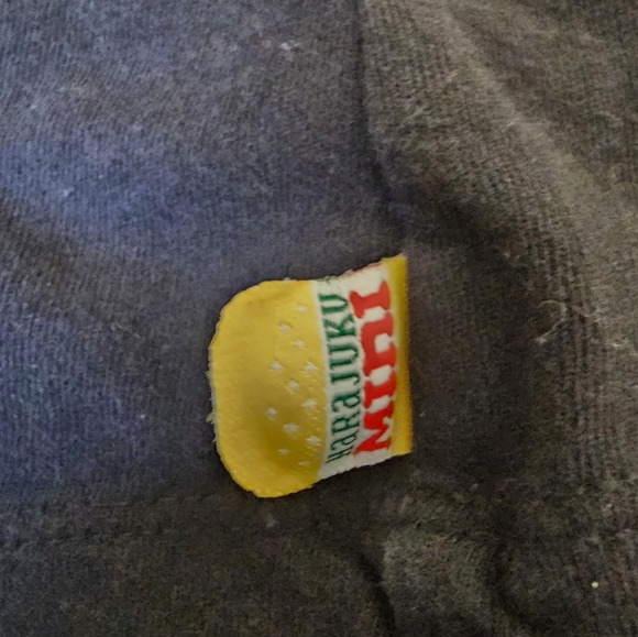 HARAJUKA MINI GIRLS BLACK TANK TOP SIZE 10 - Picture 6 of 7